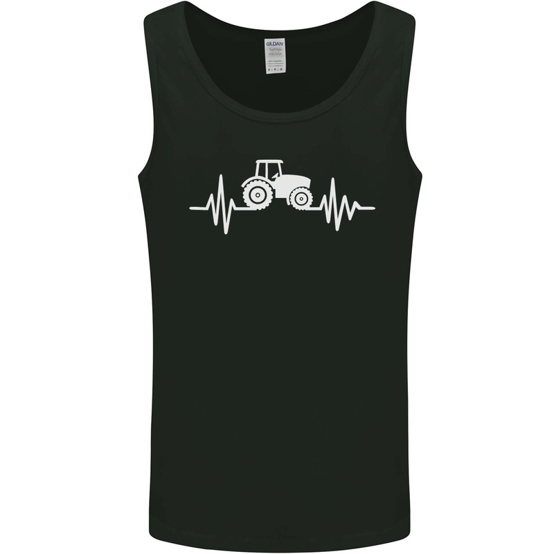Tractor Pulse Mens Vest Tank Top Black