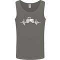 Tractor Pulse Mens Vest Tank Top Charcoal