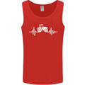 Tractor Pulse Mens Vest Tank Top Red