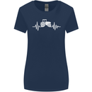 Tractor Pulse Womens Wider Cut T-Shirt Navy Blue