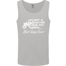 Tractor for My Wife Best Swap Ever Farmer Mens Vest Tank Top Sports Grey