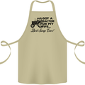 Tractor for My Wife Best Swap Ever Farming Cotton Apron 100% Organic Khaki