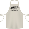 Tractor for My Wife Best Swap Ever Farming Cotton Apron 100% Organic Natural