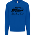 Tractor for My Wife Best Swap Ever Farming Mens Sweatshirt Jumper Royal Blue