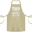 Train Like a Beast Gym Training Top Cotton Apron 100% Organic Khaki