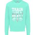 Train Like a Beast Gym Training Top Mens Sweatshirt Jumper Peppermint