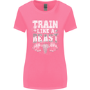 Train Like a Beast Gym Training Top Womens Wider Cut T-Shirt Azalea