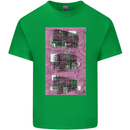 Trains Trainspotting Rail Carriages Kids T-Shirt Childrens Irish Green