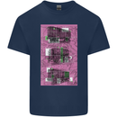 Trains Trainspotting Rail Carriages Kids T-Shirt Childrens Navy Blue