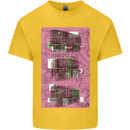Trains Trainspotting Rail Carriages Kids T-Shirt Childrens Yellow