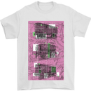 Trains Trainspotting Rail Carriages Mens T-Shirt Cotton Gildan White