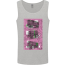 Trains Trainspotting Rail Carriages Mens Vest Tank Top Sports Grey