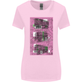 Trains Trainspotting Rail Carriages Womens Wider Cut T-Shirt Light Pink