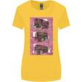 Trains Trainspotting Rail Carriages Womens Wider Cut T-Shirt Yellow