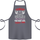 Tread Lightly Protective Dad Father's Day Cotton Apron 100% Organic Steel