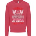 Tread Lightly Protective Dad Father's Day Mens Sweatshirt Jumper Heliconia