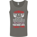 Tread Lightly Protective Dad Father's Day Mens Vest Tank Top Charcoal