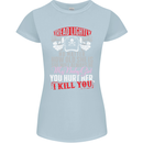 Tread Lightly Protective Dad Father's Day Womens Petite Cut T-Shirt Light Blue