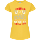 Tread Lightly Protective Dad Father's Day Womens Petite Cut T-Shirt Yellow