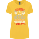 Tread Lightly Protective Dad Father's Day Womens Wider Cut T-Shirt Yellow