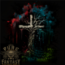 A Gothic Tree as a Christian Cross Mens Light Cotton T-Shirt