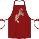 Tree Horse Ecology Equestrian Cotton Apron 100% Organic Maroon
