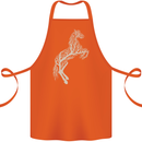 Tree Horse Ecology Equestrian Cotton Apron 100% Organic Orange