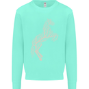 Tree Horse Ecology Equestrian Kids Sweatshirt Jumper Peppermint