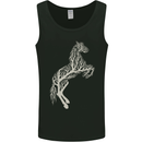 Tree Horse Ecology Equestrian Mens Vest Tank Top Black