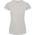 Tree Horse Ecology Equestrian Womens Petite Cut T-Shirt Sports Grey