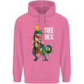 Tree Rex T-Rex Funny Christmas Dinosaur Mens 80% Cotton Hoodie Azelea