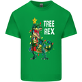 Tree Rex T-Rex Funny Christmas Dinosaur Mens Cotton T-Shirt Tee Top Irish Green