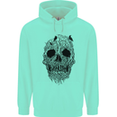 Tree Skull Childrens Kids Hoodie Peppermint