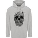 Tree Skull Childrens Kids Hoodie Sports Grey