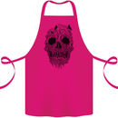 Tree Skull Cotton Apron 100% Organic Pink