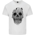 Tree Skull Kids T-Shirt Childrens White