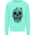 Tree Skull Mens Sweatshirt Jumper Peppermint