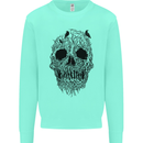 Tree Skull Mens Sweatshirt Jumper Peppermint