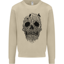 Tree Skull Mens Sweatshirt Jumper Sand