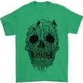 Tree Skull Mens T-Shirt 100% Cotton Irish Green