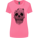 Tree Skull Womens Wider Cut T-Shirt Azalea