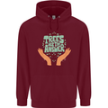 Trees Are the Answer Climate Change Childrens Kids Hoodie Maroon