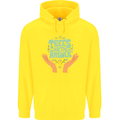 Trees Are the Answer Climate Change Childrens Kids Hoodie Yellow