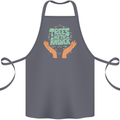 Trees Are the Answer Climate Change Cotton Apron 100% Organic Steel