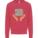 Trees Are the Answer Climate Change Kids Sweatshirt Jumper Heliconia