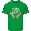 Trees Are the Answer Climate Change Kids T-Shirt Childrens Irish Green
