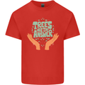 Trees Are the Answer Climate Change Kids T-Shirt Childrens Red