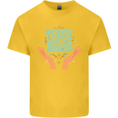 Trees Are the Answer Climate Change Kids T-Shirt Childrens Yellow