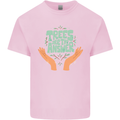 Trees Are the Answer Climate Change Mens Cotton T-Shirt Tee Top Light Pink