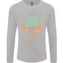 Trees Are the Answer Climate Change Mens Long Sleeve T-Shirt Sports Grey